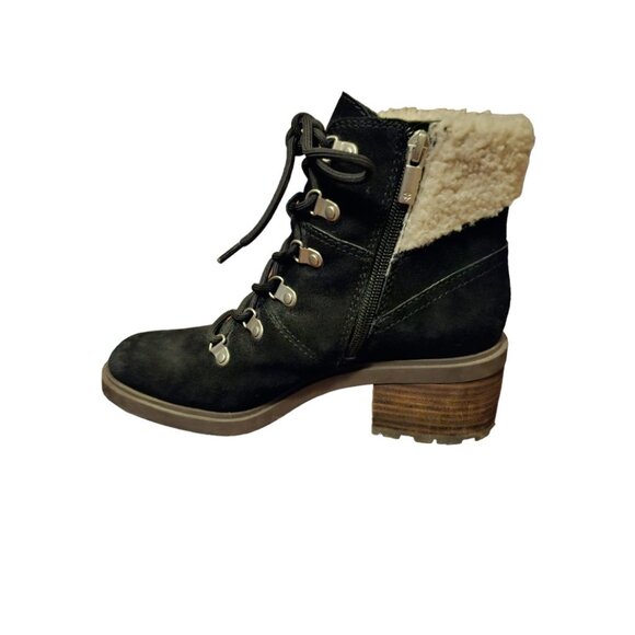 Lucky Brand Womens Demia Suede Hiking Combat & Lace-up Boots Size 7 - Picture 4 of 8